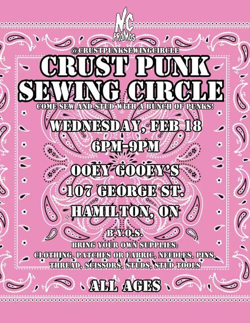 CRUST PUNK SEWING CIRCLE