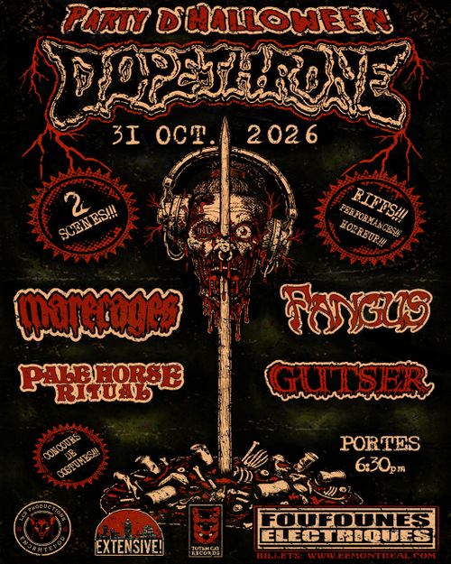 Party d'Halloween de Dopethrone | 31 octobre 