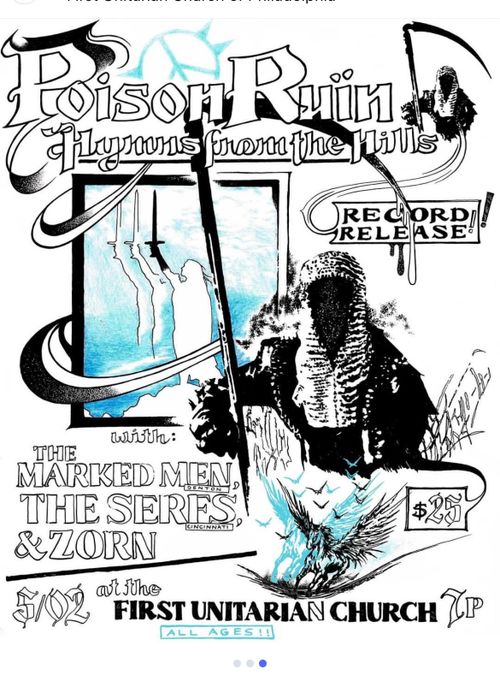 Poison Ruin record release show with Marked Men, The Seres, Zorn