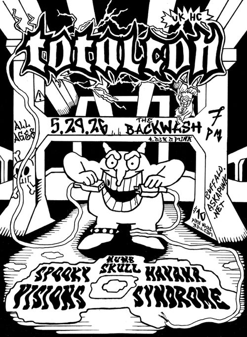 Total Con, Havana Syndrome, Spooky Visions, Numb Skull