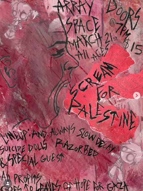 Scream for Palestine