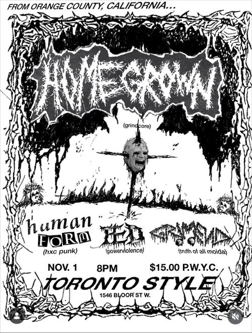 Homegrown, Human Form, IED, Grimend
