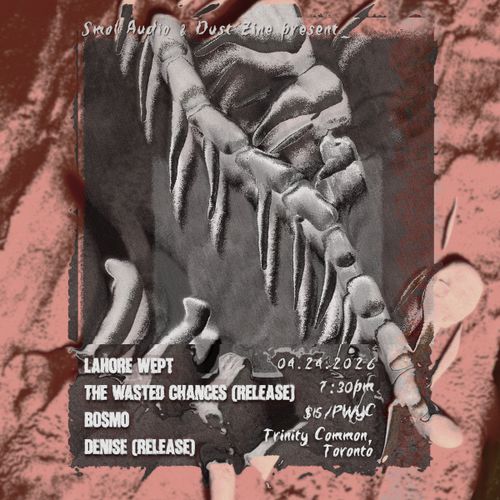 Smol Audio & Dust Zine present: Lahore Wept, Faiyaz & the Wasted Chances, BOSMO, DENISE