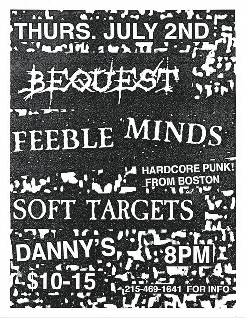 FEEBLE MINDS @ DANNYS