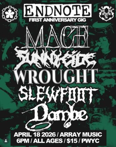 ENDNOTE RECORDS ANNIVERSARY GIG