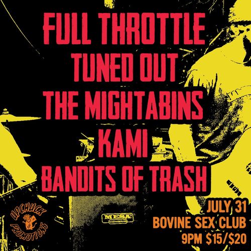 Full Throttle, Tuned Out, The Mightabins, Kami, Bandits of Trash
