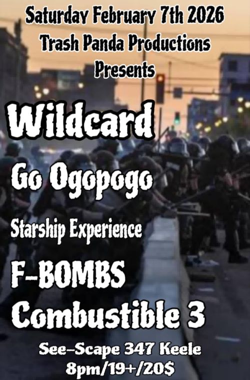 Wildcard / Go Ogopogo / Starship Experience / F-Bombs / Combustible 3