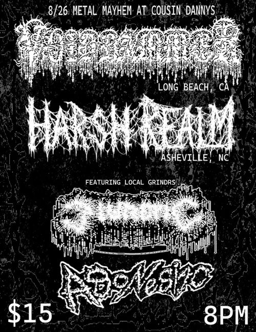 VOIDHAMMER (LA) HARSH REALM (AVL) DIURETIC + AGONESIAC @ Cousin Dannys