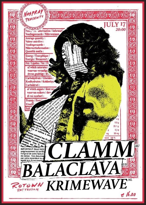 CLAMM + Balaclava + Krimewave ROTOWN X NOSPRAY PRESENT