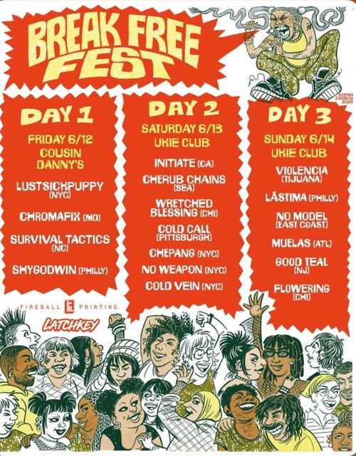 BREAK FREE FEST 6/12 - 6/14