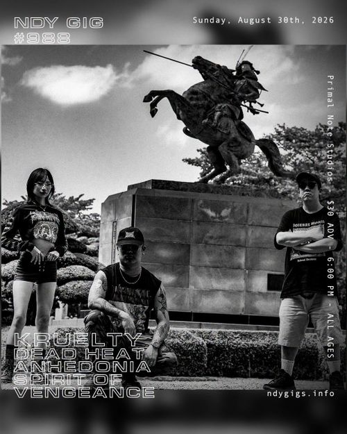 Kruelty / Dead Heat / Annedonia / Spirit of Vengeance (NDY #987)