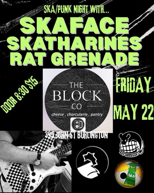 Burly Ska W/SkaFace, Skatharines & Rat Grenade